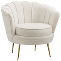 Chaise Design Coquillage Blanche