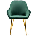 Chaise Design Vert Émeraude