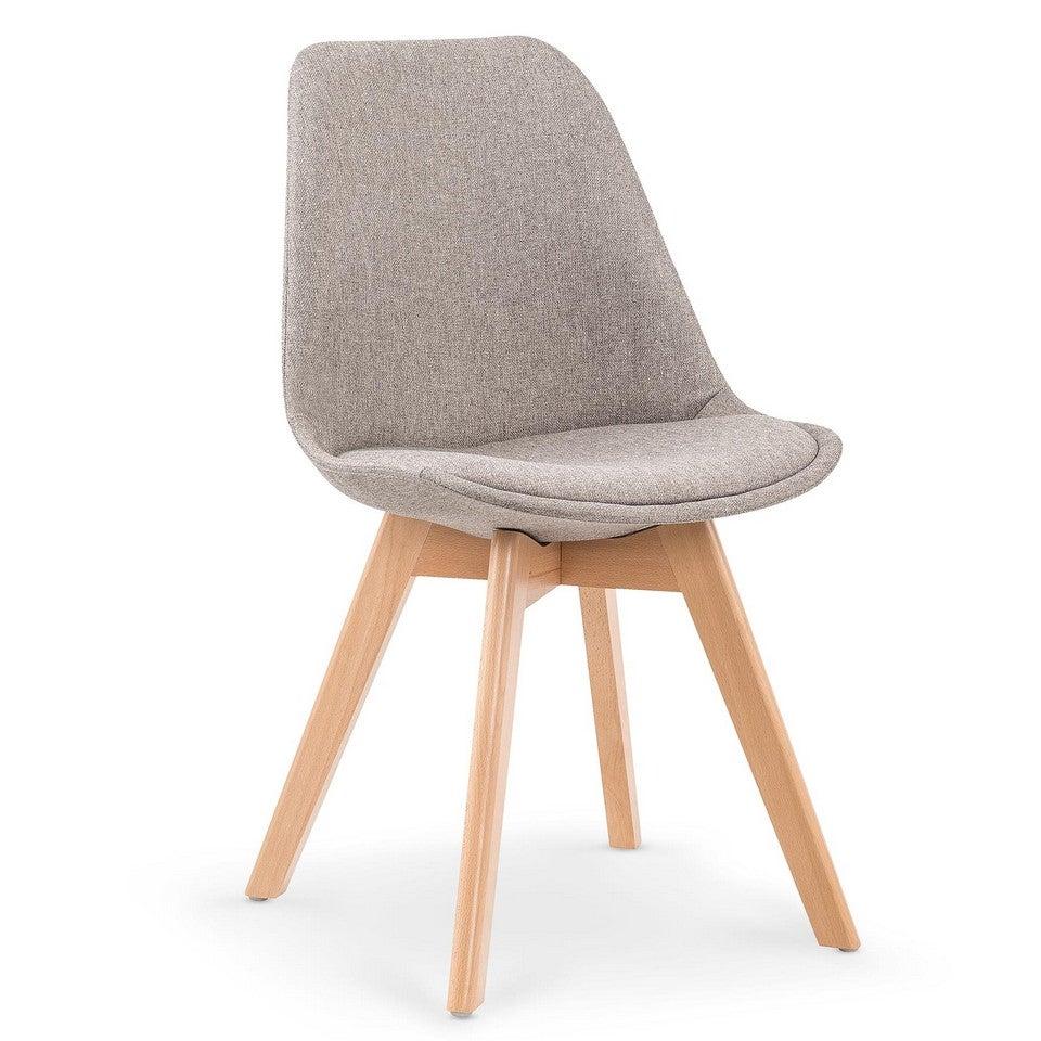 Chaise Scandinave Gris Clair